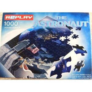 A2PLAY THE ASTRONAUT 1000 Piece Jigsaw Puzzle Space Puzzle with Poster